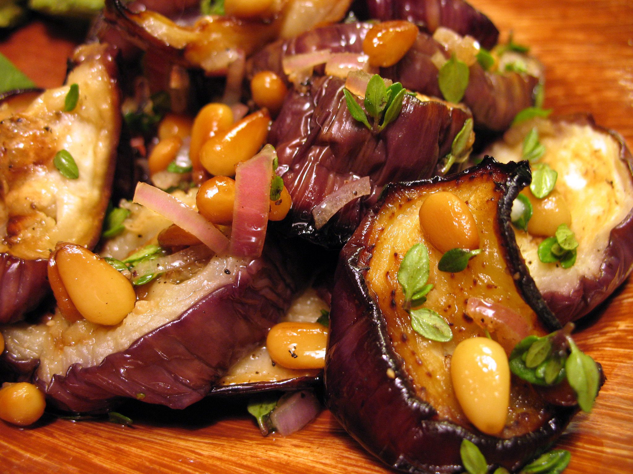 Food-with-thyme-plant-
