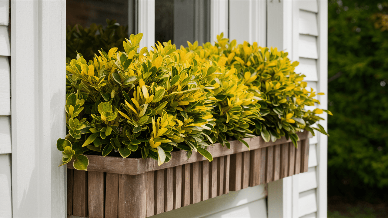 euonymus-japonicus-on-window-box