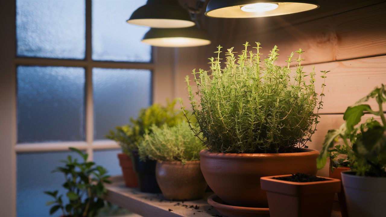 thyme-plant-with-grow-light.