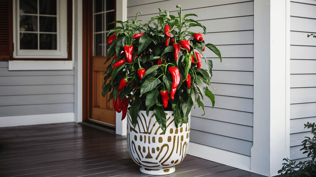 Anaheim: 
one of the best peppers to grow in containers