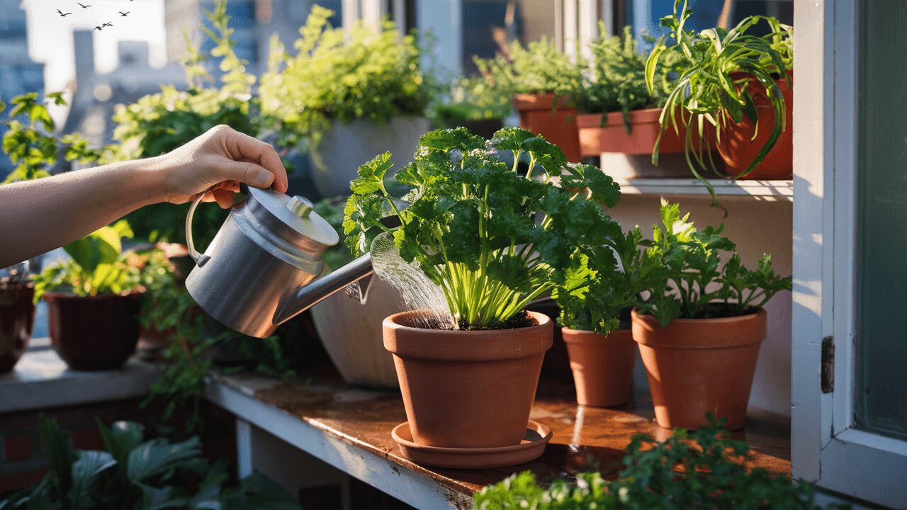 Caring for parsley plant Caring for parsley plant