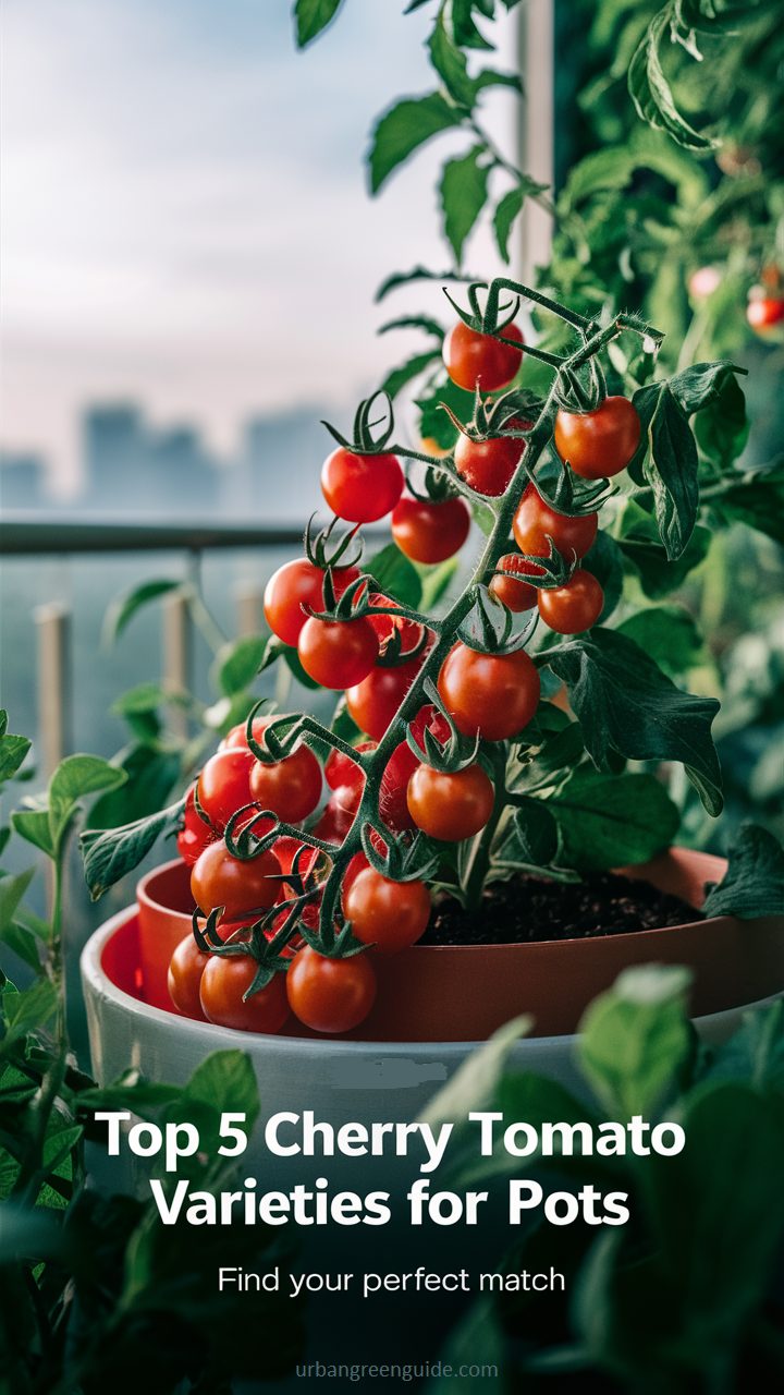 Top 5 Cherry Tomato Varieties for Pots