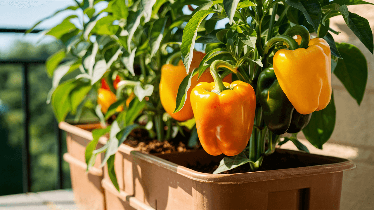 bell-peppers: best peppers to grow in containers