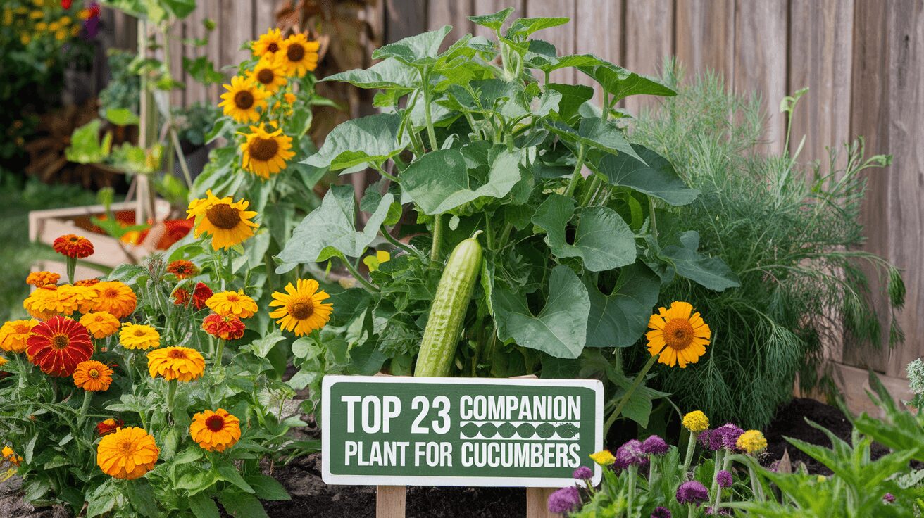 cucumber companion plants