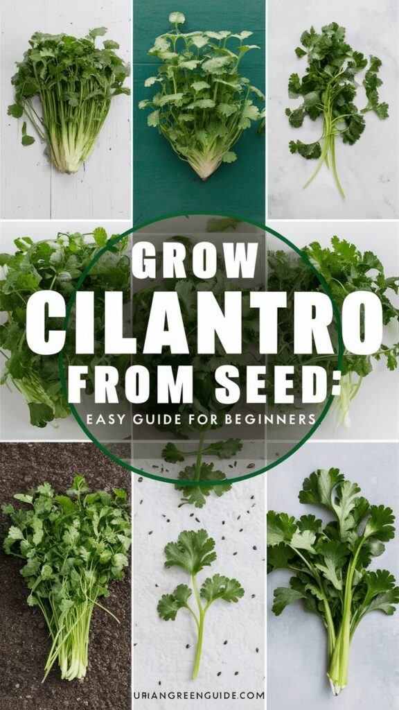 Growing Cilantro from Seed: A Guide to Fresh, Flavorful Herbs ...