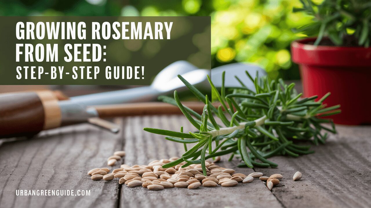 how to grow rosemary from seed