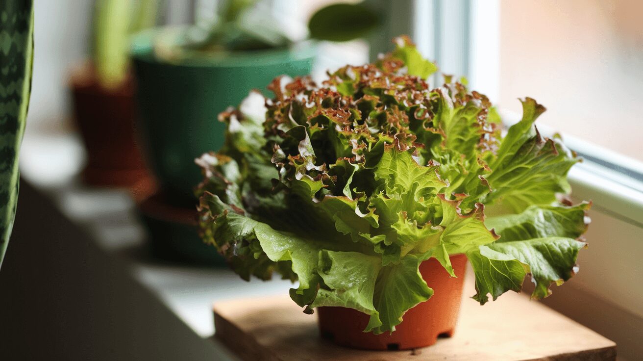 lettuce plants in pots lettuce plants in pots