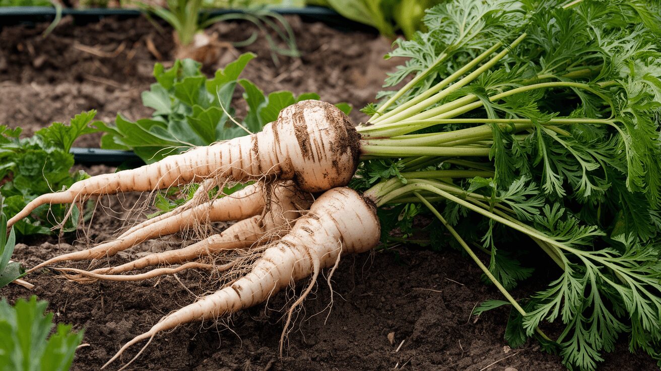 parsnips makes a good arugula companion plants