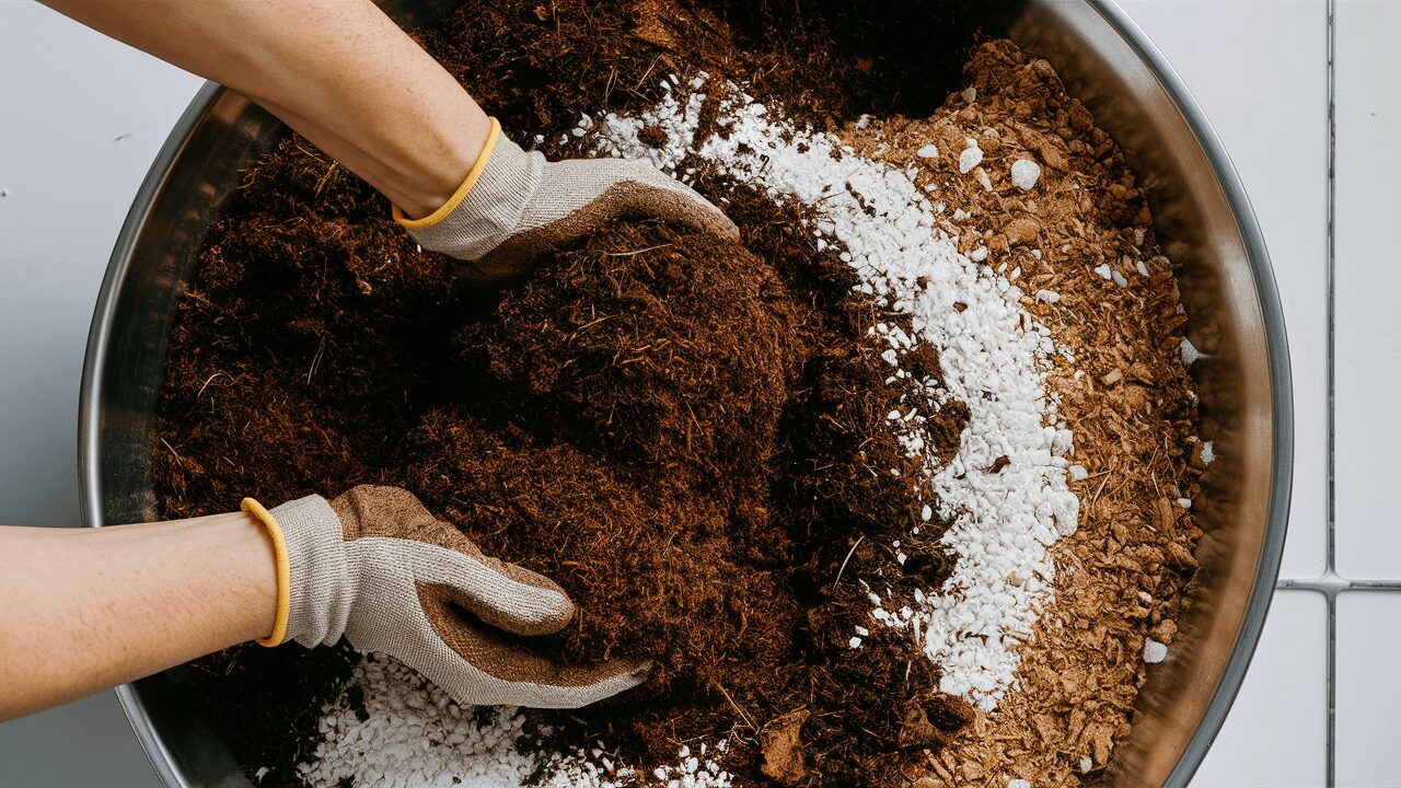 potting soil mix potting soil mix