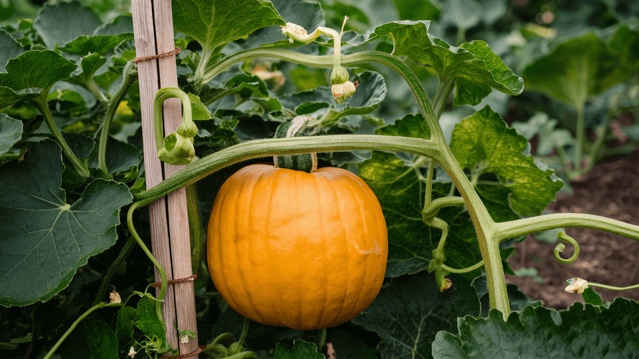 pumpkin-vine pumpkin-vine plant