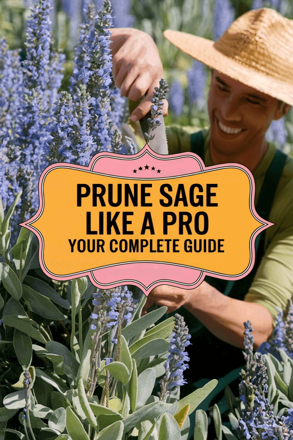 cutting back sage like a pro