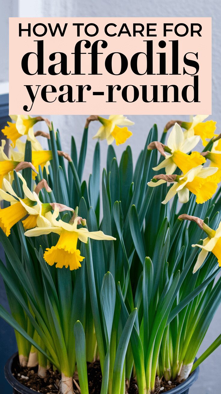 Year-round daffodil care guide – from planting to winterizing