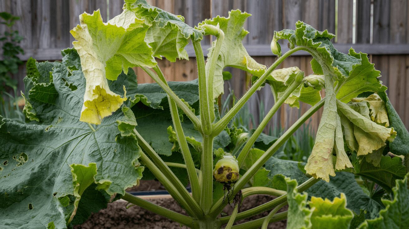 damaged plant 
