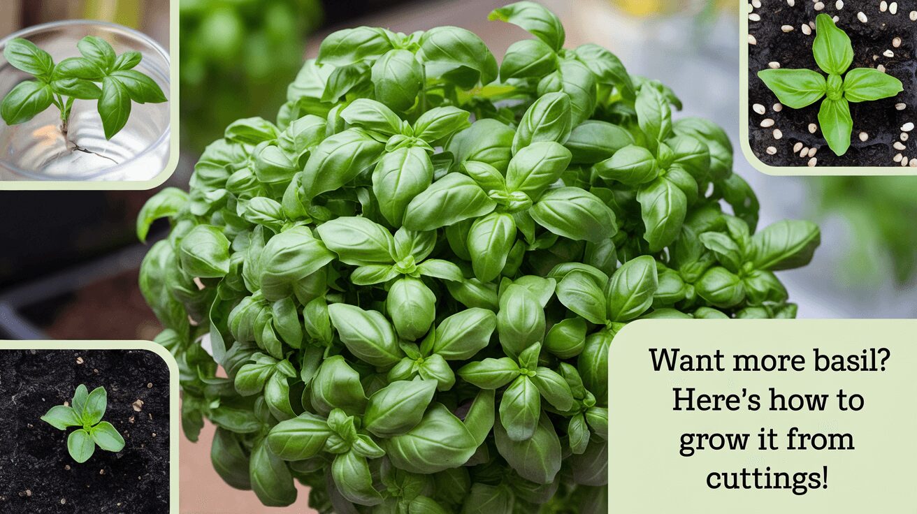 propagating basil