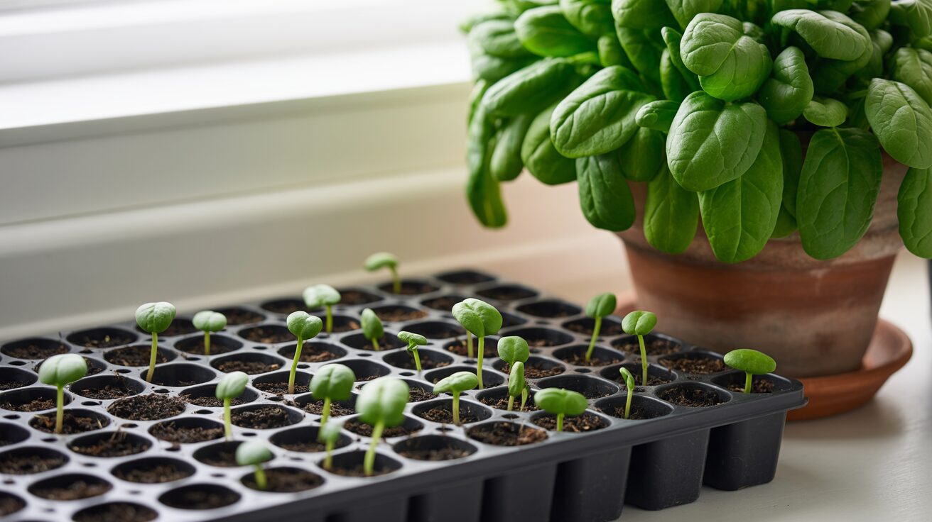 growing spinach from seeds