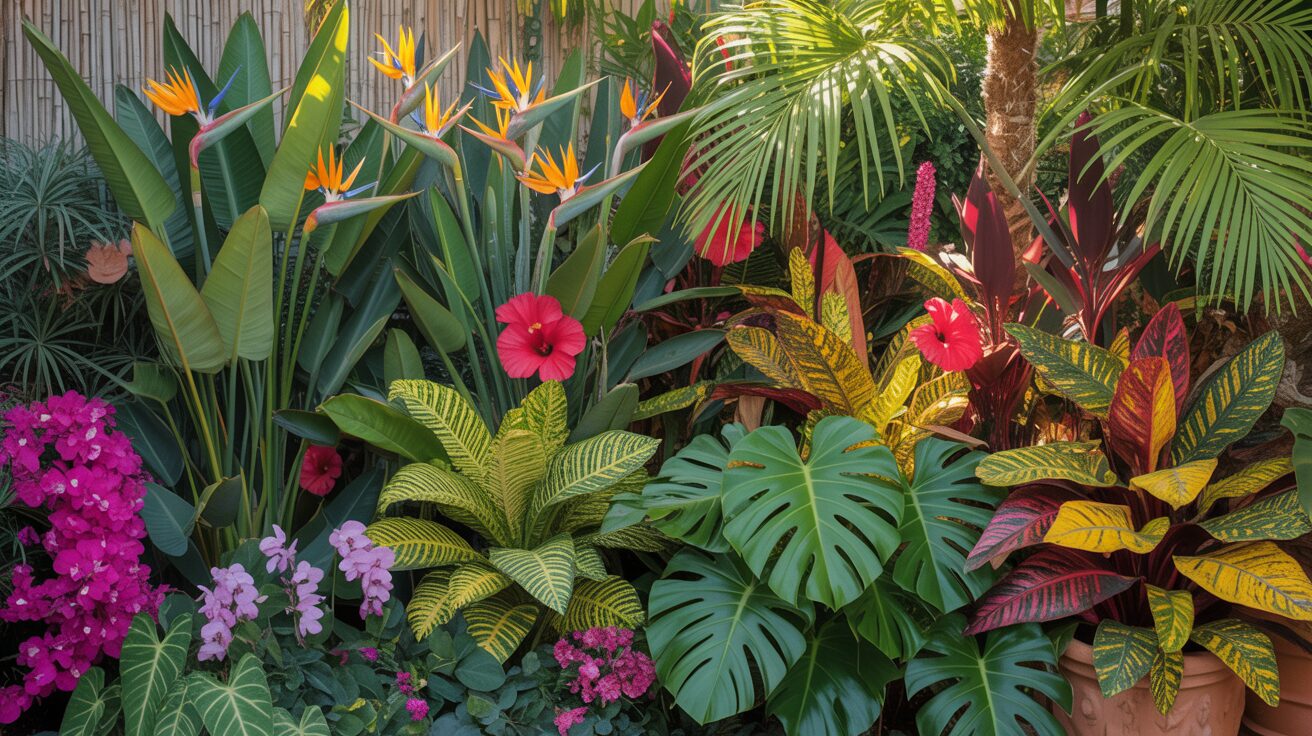 tropical patio plants Flowering tropical plants for patio
